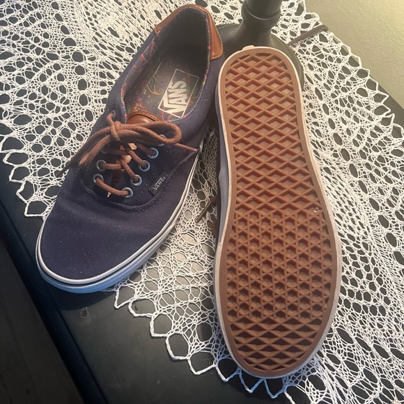 Vans Navy Canvas Sneakers - Picture 6 of 6